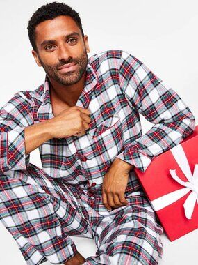 Family Pajamas Matching Mens Stewart Plaid Family Pajama Set